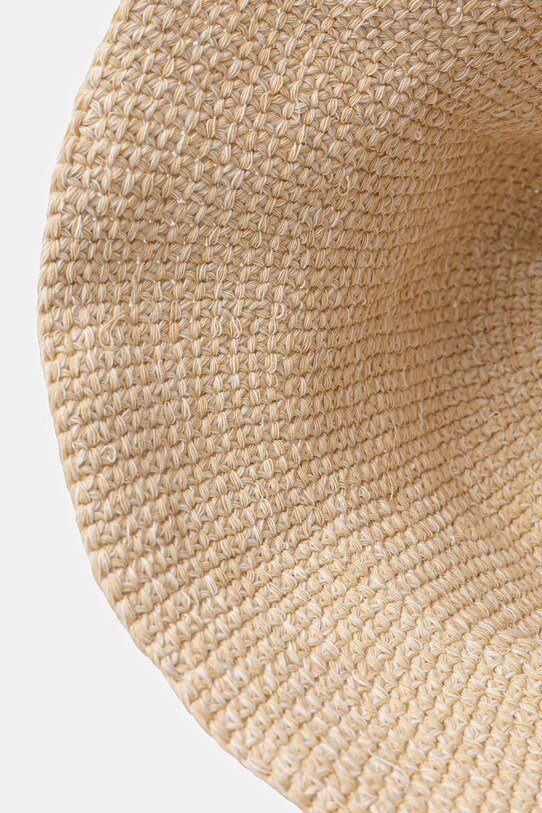 Calvin Klein berretto in cotone beige LV04K5064G