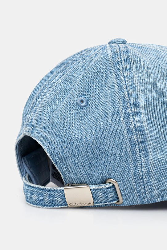 Аксессуары Хлопковая кепка Calvin Klein LV04K5065G голубой