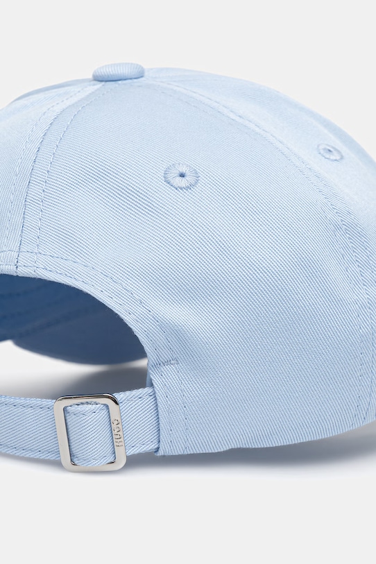 Αξεσουάρ HUGO καπέλο με γείσο γυναικείο βαμβακερό Asya 50546581 μπλε