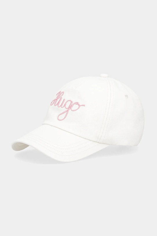 HUGO șapcă de baseball din bumbac bumbac bej 50546591