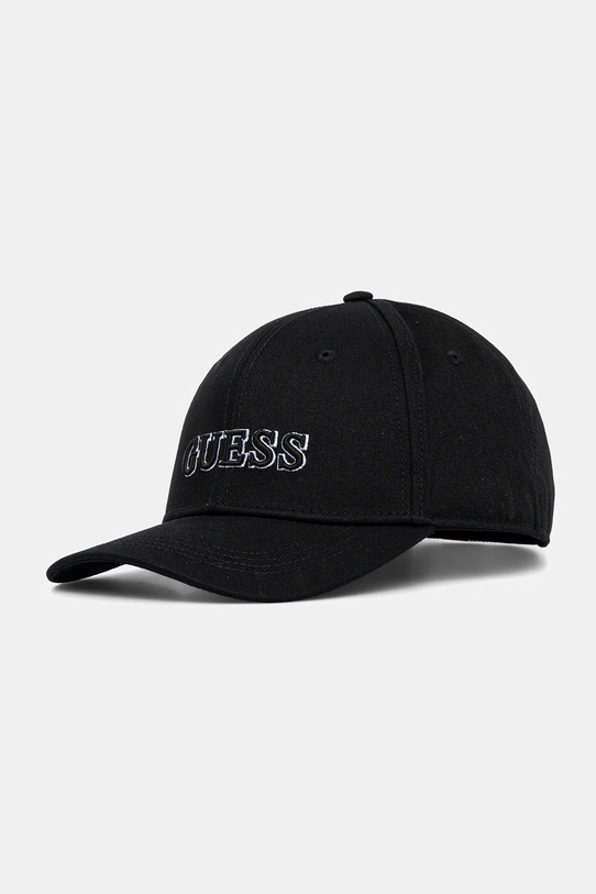 Guess șapcă de baseball din bumbac bumbac negru AW5360.COT01