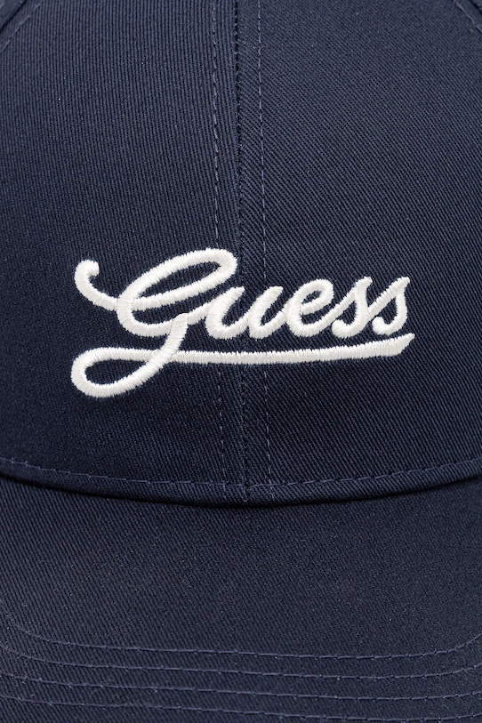 Guess czapka z daszkiem bawełniana AW5362.COT01 granatowy AW25