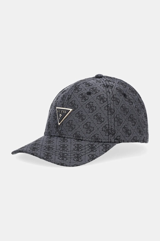 Šiltovka Guess KATYA nášivka sivá AW5368.POL01