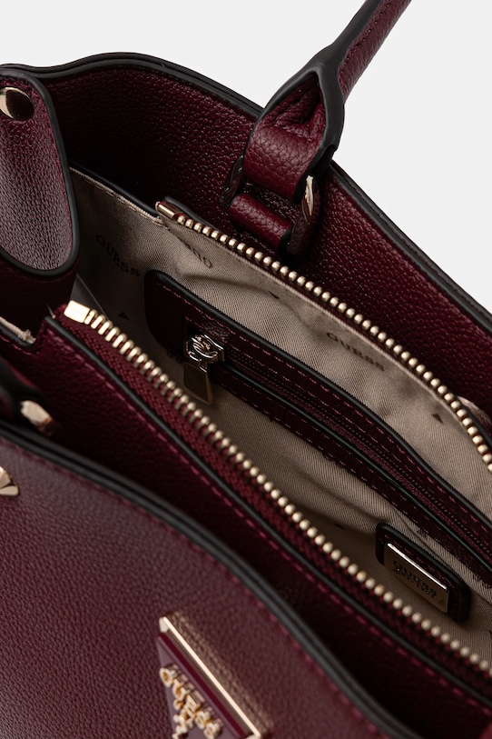 Guess torebka MERIDIAN bordowy HWBG69.74090