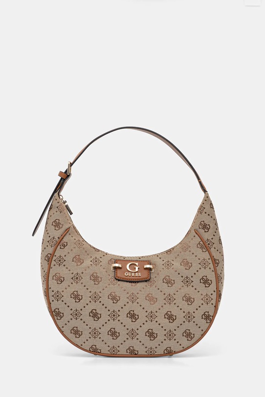 Guess poșetă NEDA cu modele bej HWJP96.54020