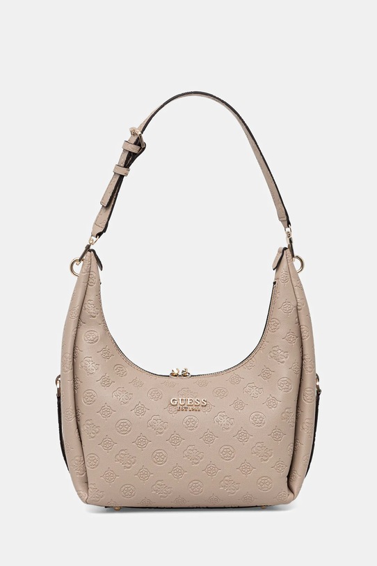 Guess torebka PHOEBE nie mieści A4 beżowy HWPD96.65020