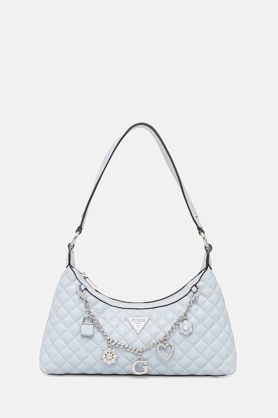 Guess torebka EVERLEE nie mieści A4 niebieski HWEY86.79180