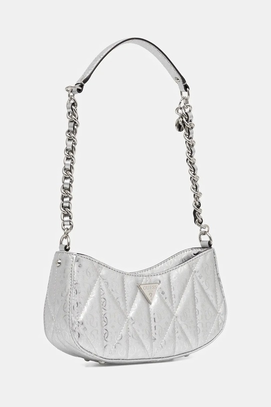 Τσάντα Guess ALDINA HWGY96.63170 ασημί AW25