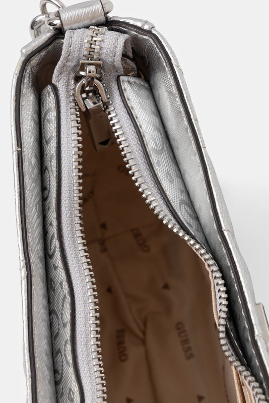 Τσάντα Guess ALDINA HWGY96.63170 ασημί