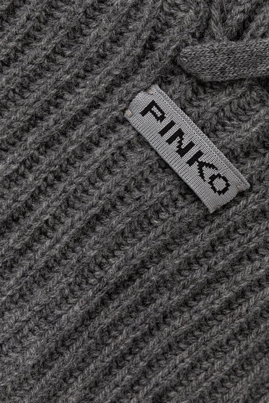 Doplnky Vlnená kukla Pinko 104494.A2Z1 sivá
