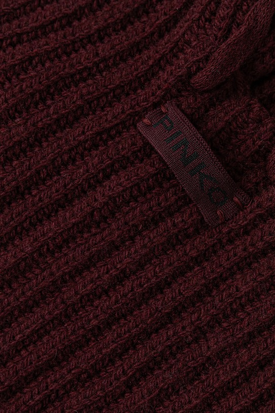 Doplnky Vlnená kukla Pinko 104494.A2Z1 burgundské