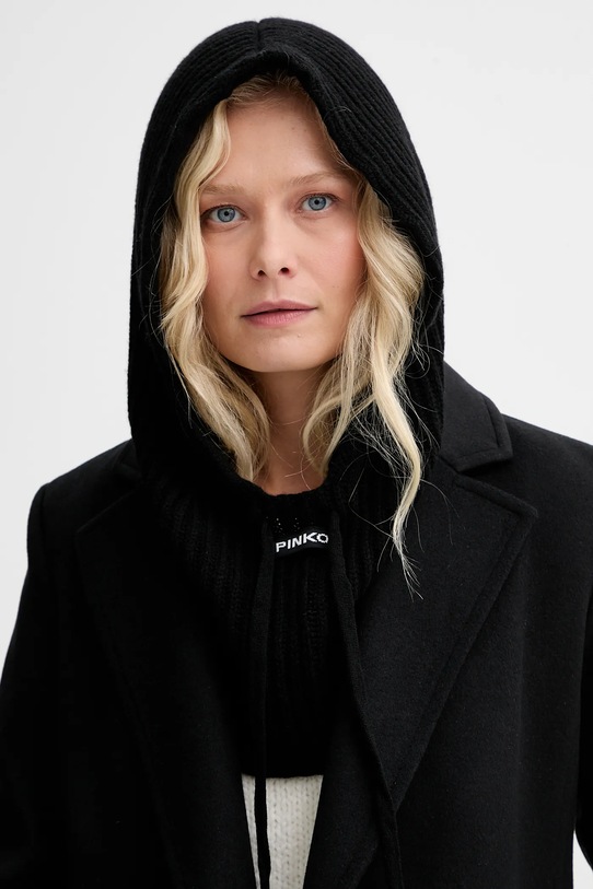 Vlněná kukla Pinko 104494.A2Z1 černá AW25