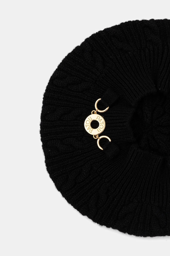 Vunena beretka Patou AC1038041 crna AW25