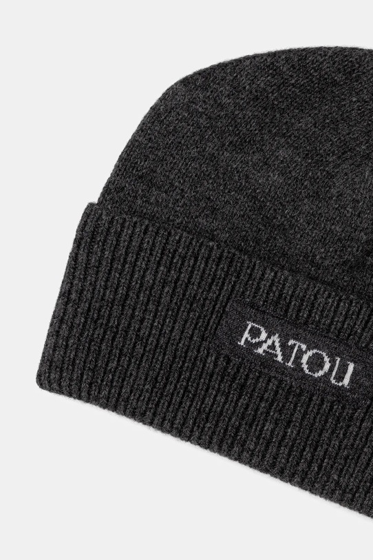 Patou czapka wełniana AC1058064 szary AW25