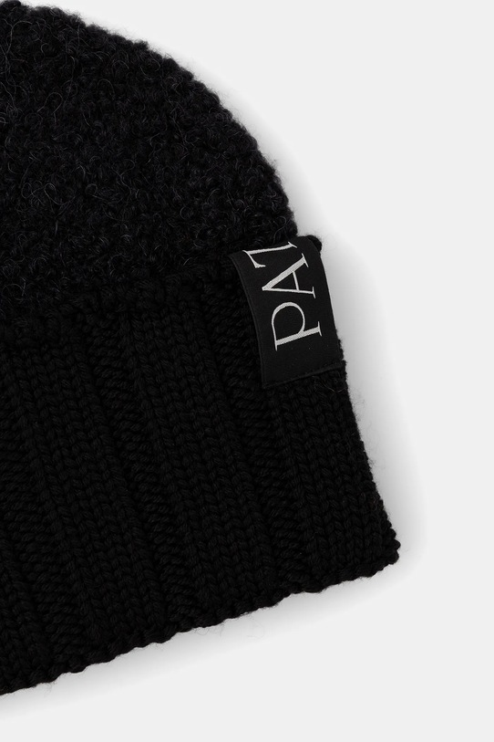 Patou czapka z wełną AC1068077 czarny AW25