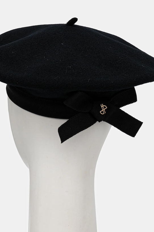 Шерстяной берет Patou AC1120235 чёрный AW25