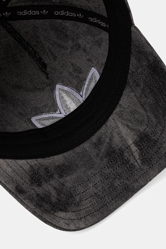 Bombažna bejzbolska kapa adidas Originals Baseball Cap siva JW0001