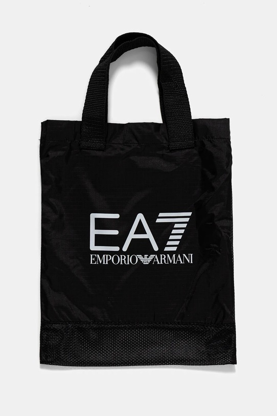 EA7 Emporio Armani căciulă si eșarfă din amestec de lână AF16843.7W000717 negru