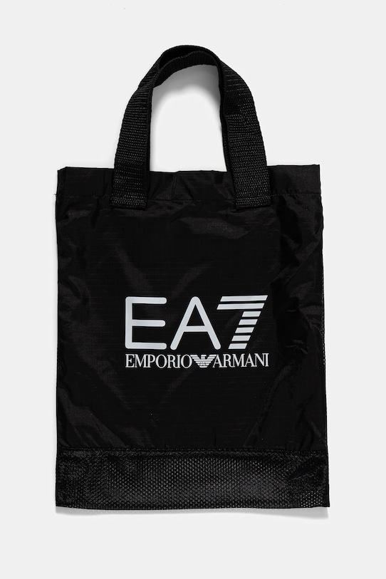 EA7 Emporio Armani czapka i szalik z domieszką wełny AF16843.7W000717 czarny