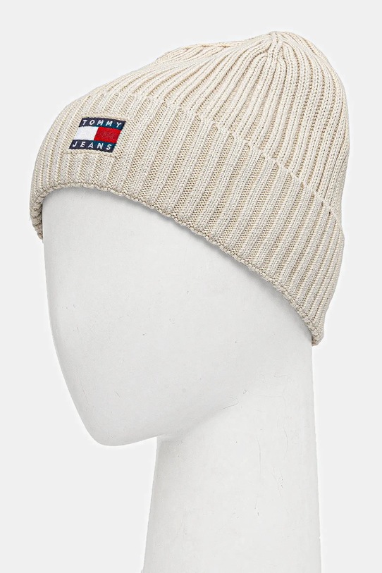 Doplňky Bavlněná čepice Tommy Jeans AW0AW17899 béžová