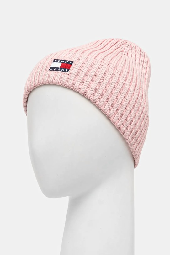 Αξεσουάρ Βαμβακερό καπέλο Tommy Jeans AW0AW17899 ροζ