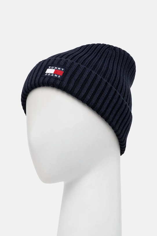 Αξεσουάρ Βαμβακερό Σκούφος Tommy Jeans AW0AW17899 σκούρο μπλε