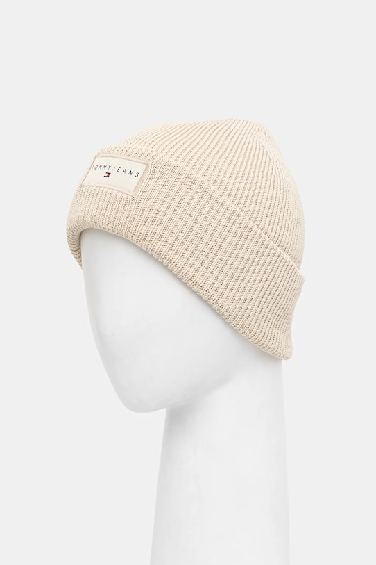 Doplňky Bavlněná čepice Tommy Jeans AW0AW17913 béžová