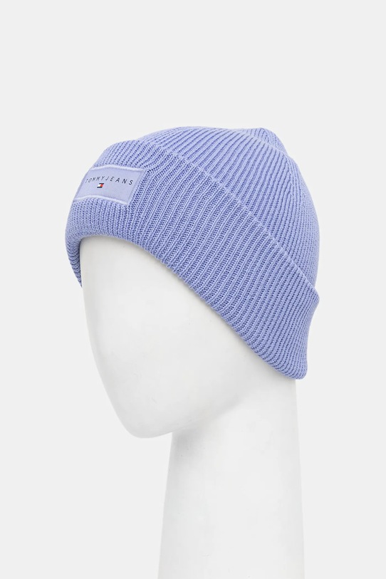 Аксесоари Памучна шапка Tommy Jeans AW0AW17913 син