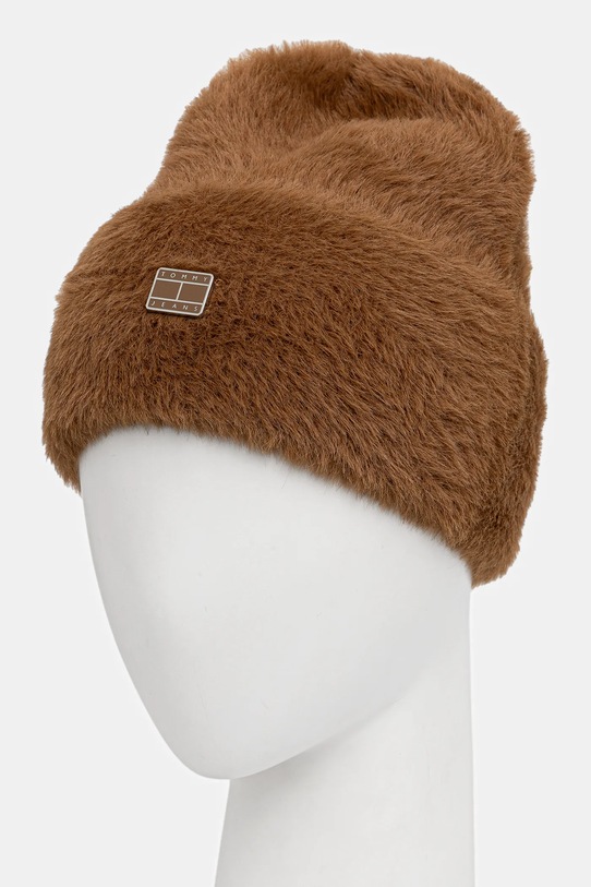 Akcesoria Tommy Jeans czapka AW0AW17900 brązowy