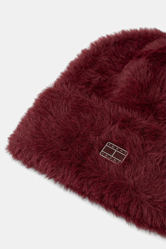 Tommy Jeans czapka AW0AW17900 bordowy AW25