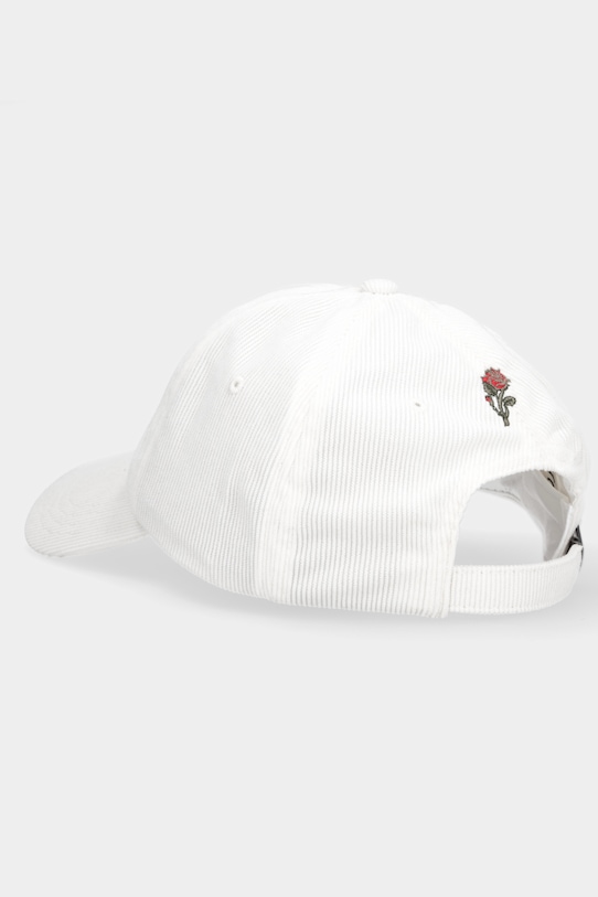 Akcesoria Tommy Jeans czapka z daszkiem sztruksowa AW0AW17908 beżowy