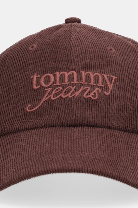Вельветовая кепка Tommy Jeans AW0AW17908 коричневый AW25