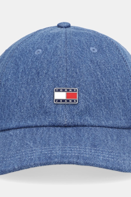 Τζιν καπέλο μπέιζμπολ Tommy Jeans AW0AW18208 σκούρο μπλε AW25