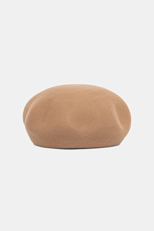 Vlnená baretka Weekend Max Mara PITTI 2525576014600 zelená AW25