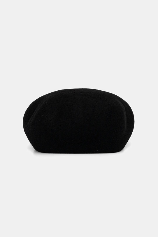 Weekend Max Mara beret wełniany PITTI wełna czarny 2525576014600