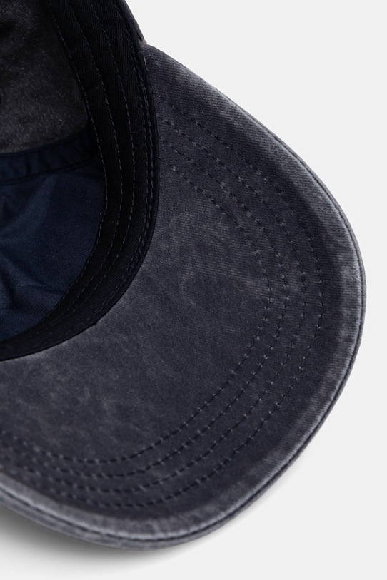 Weekend Max Mara czapka z daszkiem bawełniana BRUNO granatowy 2525576024600