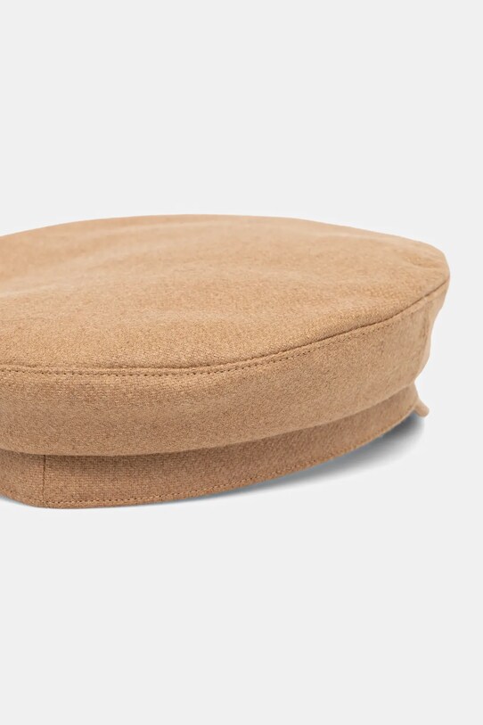 Аксессуары Шерстяное кепи Weekend Max Mara ANGORA 2525576044600 бежевый