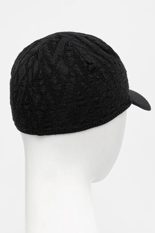 Кепка с добавлением шерсти Armani Exchange чёрный XW001494.AF11956