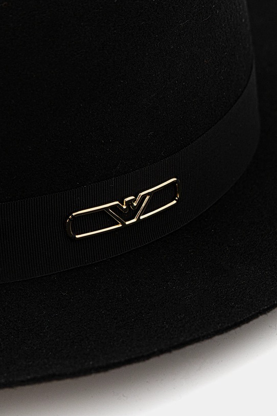 Emporio Armani kapelusz wełniany czarny EW003151.AF20030