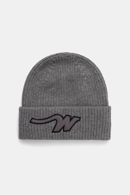 Weekend Max Mara căciulă de lână ALBEN imprimeu gri 2525576025600