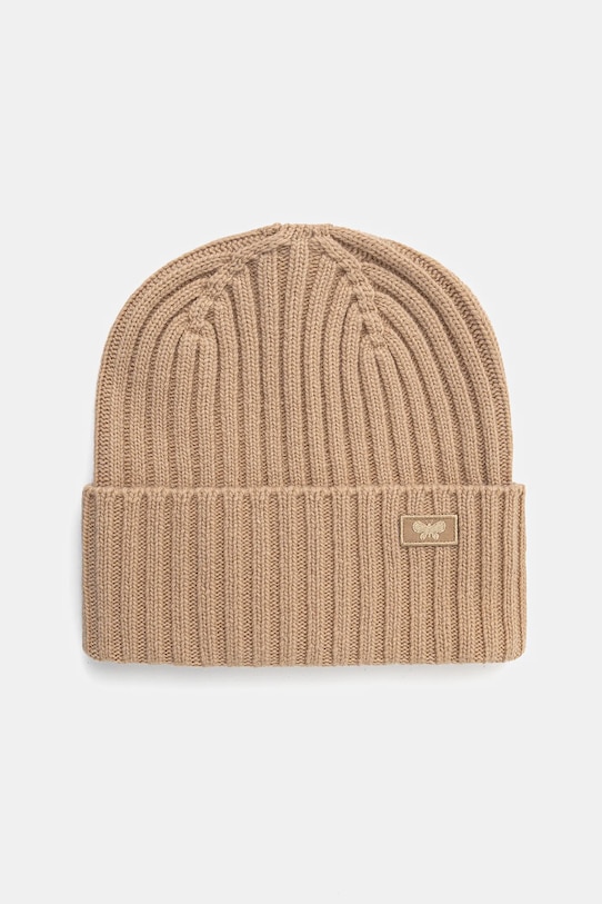 Vlněná čepice Weekend Max Mara RITMO vlna zelená 2525576035600