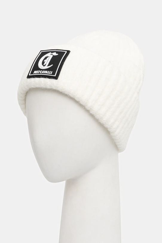 Čepice s příměsí vlny Just Cavalli 79RAZK02.ZG411 béžová AW25