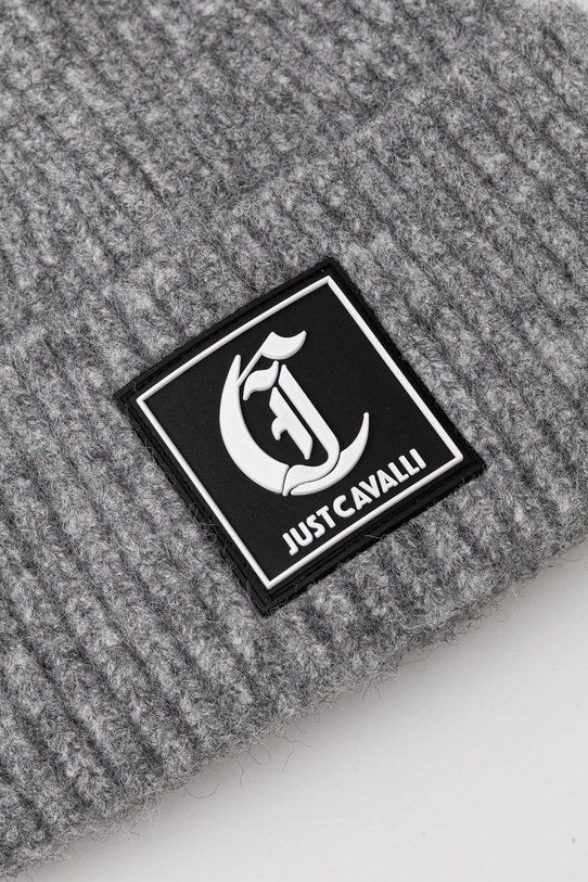 Doplňky Čepice s příměsí vlny Just Cavalli 79RAZK02.ZG411 šedá