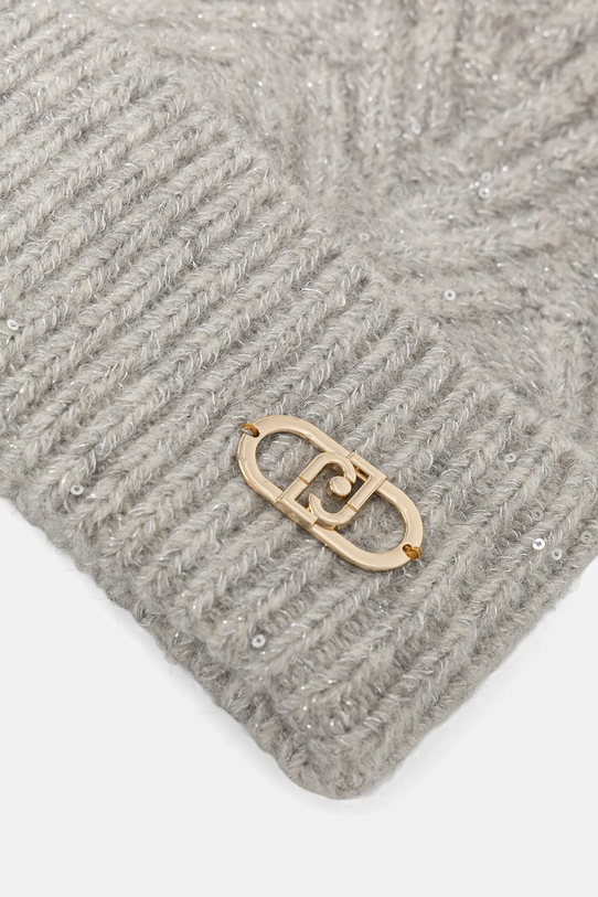 Accesorii Liu Jo căciulă din amestec de lână 2F5009.M0300 gri