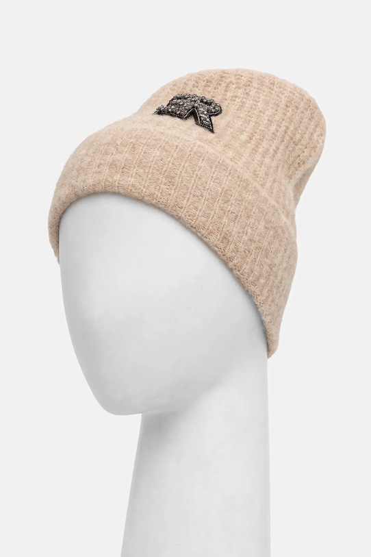Accesorii ERMANNO Firenze căciulă de lână 57TV005E89 bej
