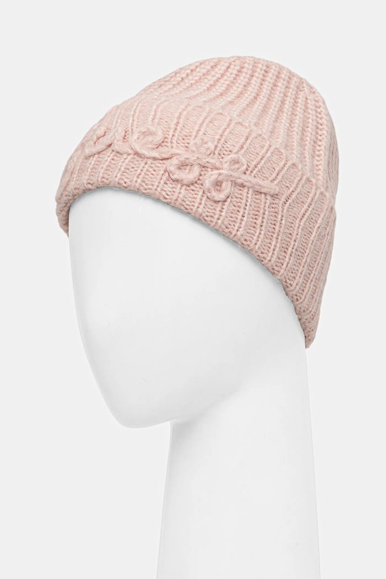 Guess czapka z domieszką wełny LEXIE W5BZ18.Z3580 pomarańczowy AW25