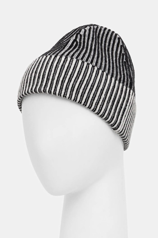 Sisley czapka z domieszką wełny 132HLA00J czarny AW25