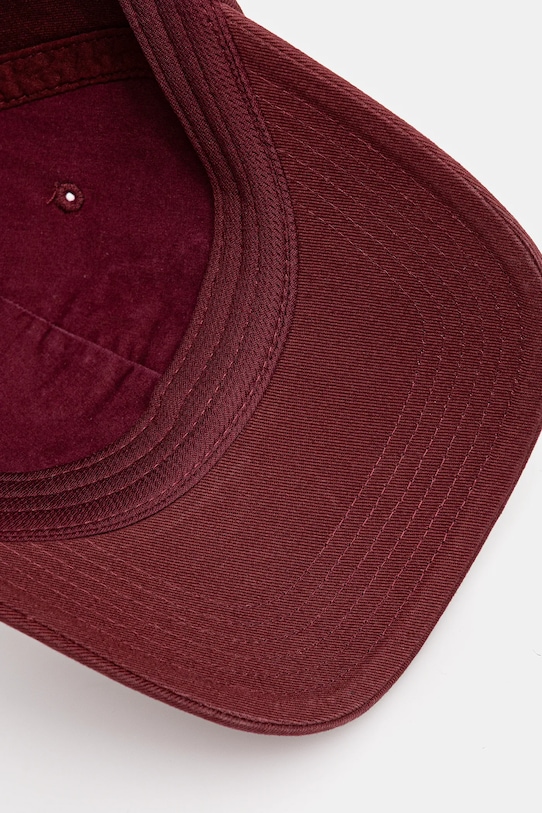 Bavlněná baseballová čepice New Balance burgundské LAH53000MHB