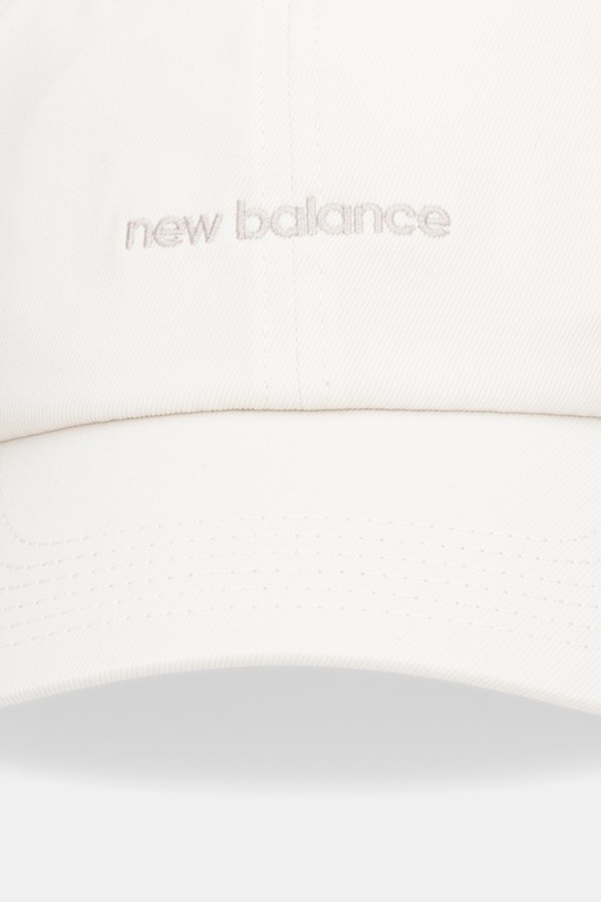 New Balance czapka z daszkiem LAH51010LIN biały AW25