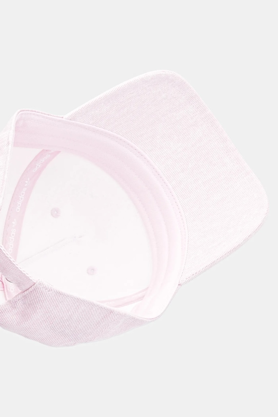 Бавовняна бейсболка adidas Originals рожевий KE1148